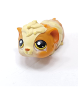 Littlest Pet Shop  Guinea Pig  Brown Tan With Yellow eyes 2005 - £6.23 GBP