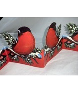 Vtg Paper Die Cut Chain Accordion Fold Out Paper Birds Sweden - $367.46 MXN