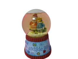 San Francisco Music Box Teddy Bear Musical Snowglobe Plays Winter Wonderland 6&quot;T - £19.41 GBP