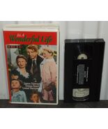 It's a Wonderful Life VHS Colorized Version Jimmy Stewart Christmas Movi... - $14.80
