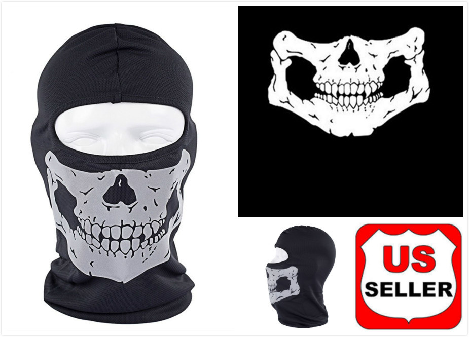 DreamHigh Full Face Skull Mask Headband Headwear For Outdoor Camouflage Face Mas - $8.98