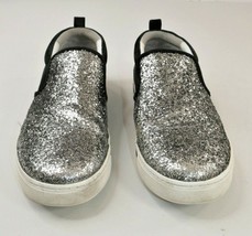 Marc by Marc Jacobs Black Suede Silver Glitter Slip On Sneakers EU 41 US M8  W10 - £33.34 GBP