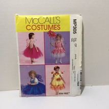 McCall&#39;s P305 Size 456 Children&#39;s Fairy Costumes - $12.86