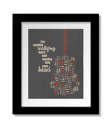 Number 41 - Clasic Rock Music Gift Song Lyric Artwork Print, Canvas, or ... - €16,38 EUR+