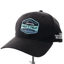 Cascadia Field to Yield Hazelnut Snapback Hat Cap Black Embroidered Farm... - £22.77 GBP