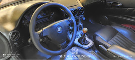  Leather Steering Wheel Cover For Daihatsu Naked Black Seam - £39.95 GBP