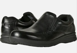 Nunn Bush N5907* Cam Moc Toe Slip-On Black Shoes Men&#39;s Size 11.5 Wide - £51.47 GBP
