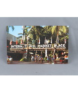 Vintage Postcard - International Marketplace Sign Waikiki - Hawaiian Ser... - $20.58 CAD