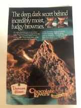 1993 Dunkin Hines Chocolate Lovers Vintage Print Ad Advertisement  pa31 - $7.91