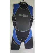 Sea Elite Equator Water Wet Suit Men’s Large Shorts Skin Seal - £63.92 GBP