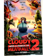 CLOUDY WITH A CHANCE OF MEATBALLS MOVIE POSTER 2 Sided ORIGINAL Advance ... - £7.29 GBP