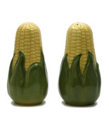 Vintage Shawnee Ohio Pottery King Corn Large Range Top Salt &amp; Pepper Sha... - $35.28