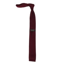 Men's Vitorofolo Italy Slim Tie Woven Fabric Fashionable RS-3 Burgundy image 2