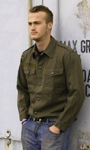 New Austrian army fieldshirt shirt olive khaki military unissued - £15.62 GBP
