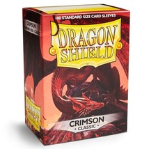 Arcane Tinmen Deck Protector: Dragon Shield: Classic: Crimson (100) - $17.67