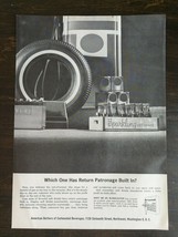 Vintage 1963 American Bottlers of Carbonated Beverages Full Page Origina... - $6.64