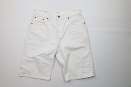 Vintage Y2K Levis 569 Mens 30 Distressed Loose Fit Denim Jean Shorts Jorts White - £40.88 GBP