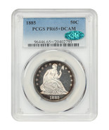 1885 50C PCGS/CAC PR65+DCAM - £8,734.01 GBP