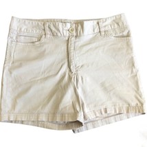 Covington Womens Beige Shorts Size 10 Stretch 30 in Waist Mid Rise - £9.95 GBP