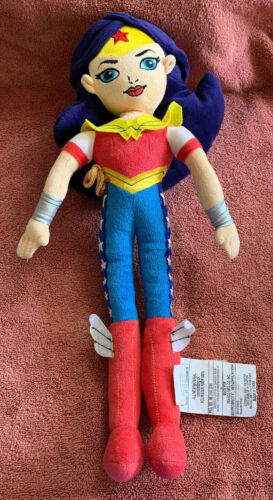 DC Comics Justice League Wonder Woman 18” plush doll Superhero Girls Sewn - $13.99