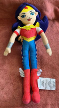 DC Comics Justice League Wonder Woman 18” plush doll Superhero Girls Sewn - £11.21 GBP