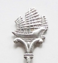 Collector Souvenir Spoon China Fishing Junk Boat Figural - £11.84 GBP