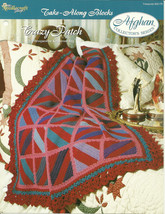 Needlecraft Shop Crochet Pattern 952170 Crazy Patch Afghan Collectors Series - £2.39 GBP