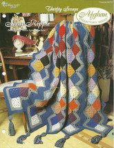 Needlecraft Shop Crochet Pattern 952170 Scrap Ripple Afghan Collectors S... - £2.36 GBP