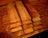10 Thin Pieces Kiln Dried Burmese Teak ~12&quot; X 3&quot; X 1/8&quot; - $44.50
