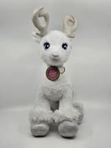 Build a Bear 2019 Reindeer Sparkle White & Antlers Sings Frozen Song Press Foot - £27.96 GBP