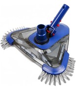 Triangular Pool Vacuum Head with Side Brush Swivel Hose Connection EZ Cl... - $67.48