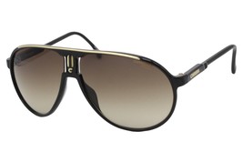 Carrera Champion/N 807 Shiny Black Gold Men’s Gradient Sunglasses 62-12-... - £56.70 GBP