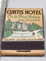 Matchbook  Curtis Hotel  Lenox, Massachusetts   Ye Old Stage Grill  gmg Unstruck - £11.15 GBP