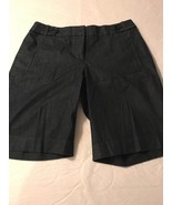 Ann Taylor Loft Women&#39;s Shorts Blue Stretch Casual Size 2 - $18.81