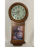 Rare!! Lochan Ora Liqueur Chivas Brothers LYD. Wood Clock W/Bottle Stora... - $267.29