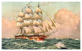 Clipper Ship by Duncan Gleason Boat Postcard - £7.74 GBP