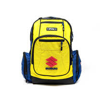 New FX Factory Effex Suzuki Premium Backpack Back Pack School Book Bag 18x14x3 - £55.02 GBP