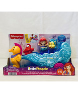 Ariel&#39;s Light-Up Sea Carriage Fisher Price Disney Princess toy plays mus... - $380.13 MXN
