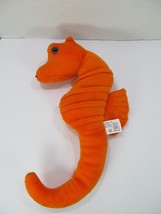 Fiesta seahorse plush orange stuffed animal  16” sea horse  - £11.03 GBP