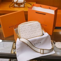 22*15cm Luxury Women&#39;s Brand Clutch Bags Designer Round Crossbody Shoulder Purse - £75.78 GBP