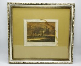 Antique Gravure Imprimé Cristiano Rugenda After Georg Philipp - £170.04 GBP