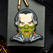 Limited Cyborg Hannibal Lecter Masked Series PVC Morale Patch - £11.68 GBP