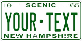 New Hampshire 1965 Personalized Cutoms Novelty Tag Vehicle Car Auto License P... - £13.15 GBP