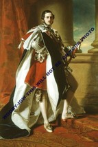 mm609 - Prince Albert consort Queen Vic in Order of Garter robes - print 6x4 - $2.80