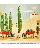 1960 Birds Eye Peas Advertisement Frozen Vegetables French Fries Vintage... - $42.08 CAD