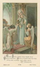 Mary Receiving Communion – based on a Vintage French Holy Card – Catholic Art Pr - £22.17 GBP+