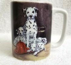 Vintage Coffee Cup Mug   DALMATION DOGS  OTAGIRI  Japan - £10.35 GBP