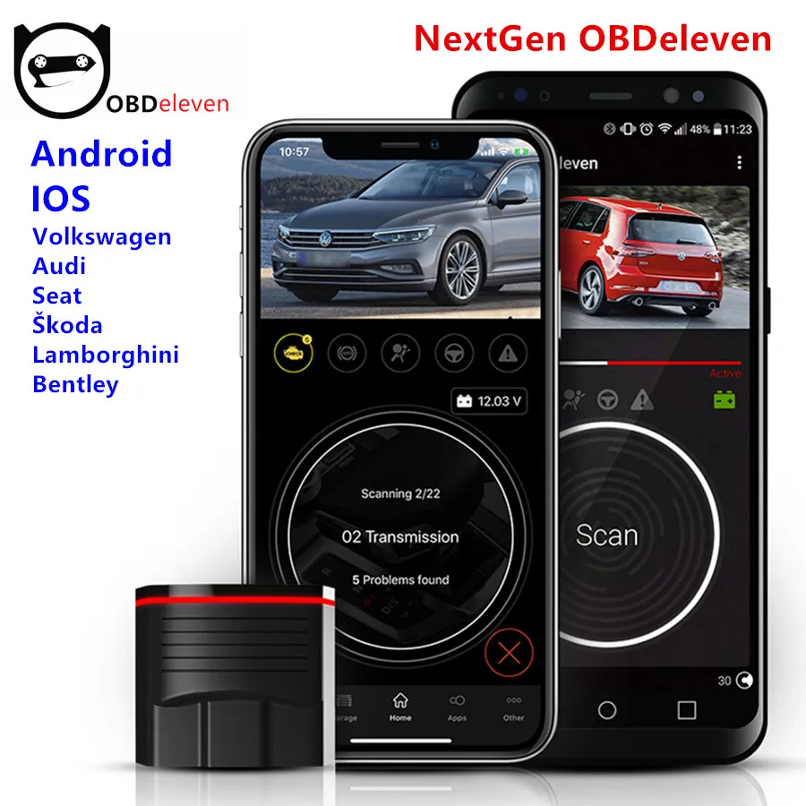  NextGen OBDeleven Work Both Android And IOS For   VW  Golf //Seat/Skoda//Bentle - $158.69