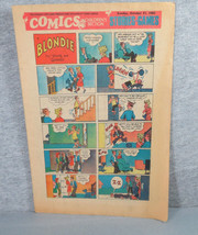 Rutland Herald &amp; Sunday Comics Oct 31st 1982 Magazine Size Color Comics /Games - $8.59