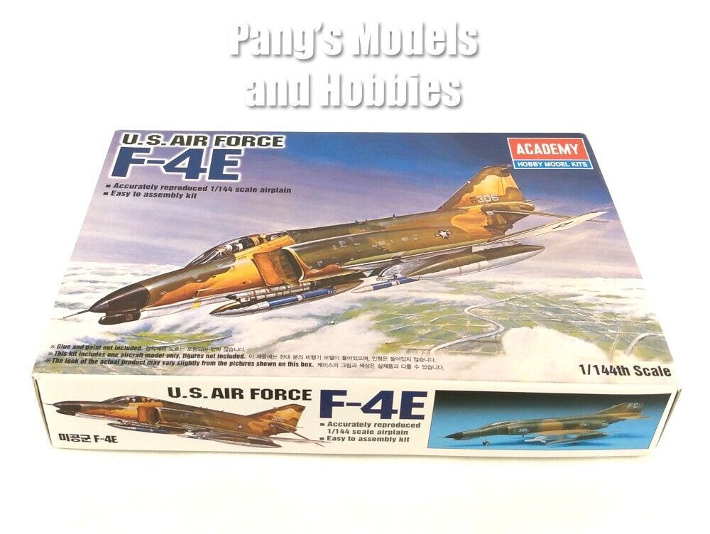 Phantom Model Kit F-4 F-4E Phantom II US Air Force - USAF 1/144 Scale Plastic Model Kit ...